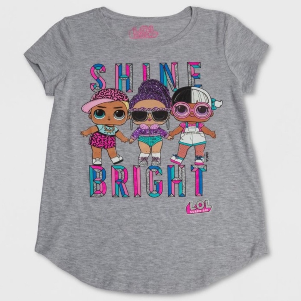 LOL Surprise Top Shine Bright Size 4 - 5 XS